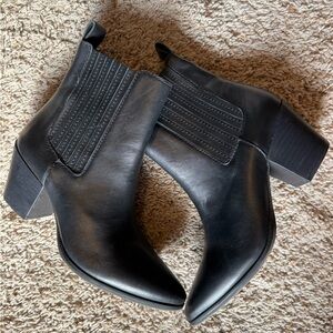 Lucky Brand Black Ankle Booties